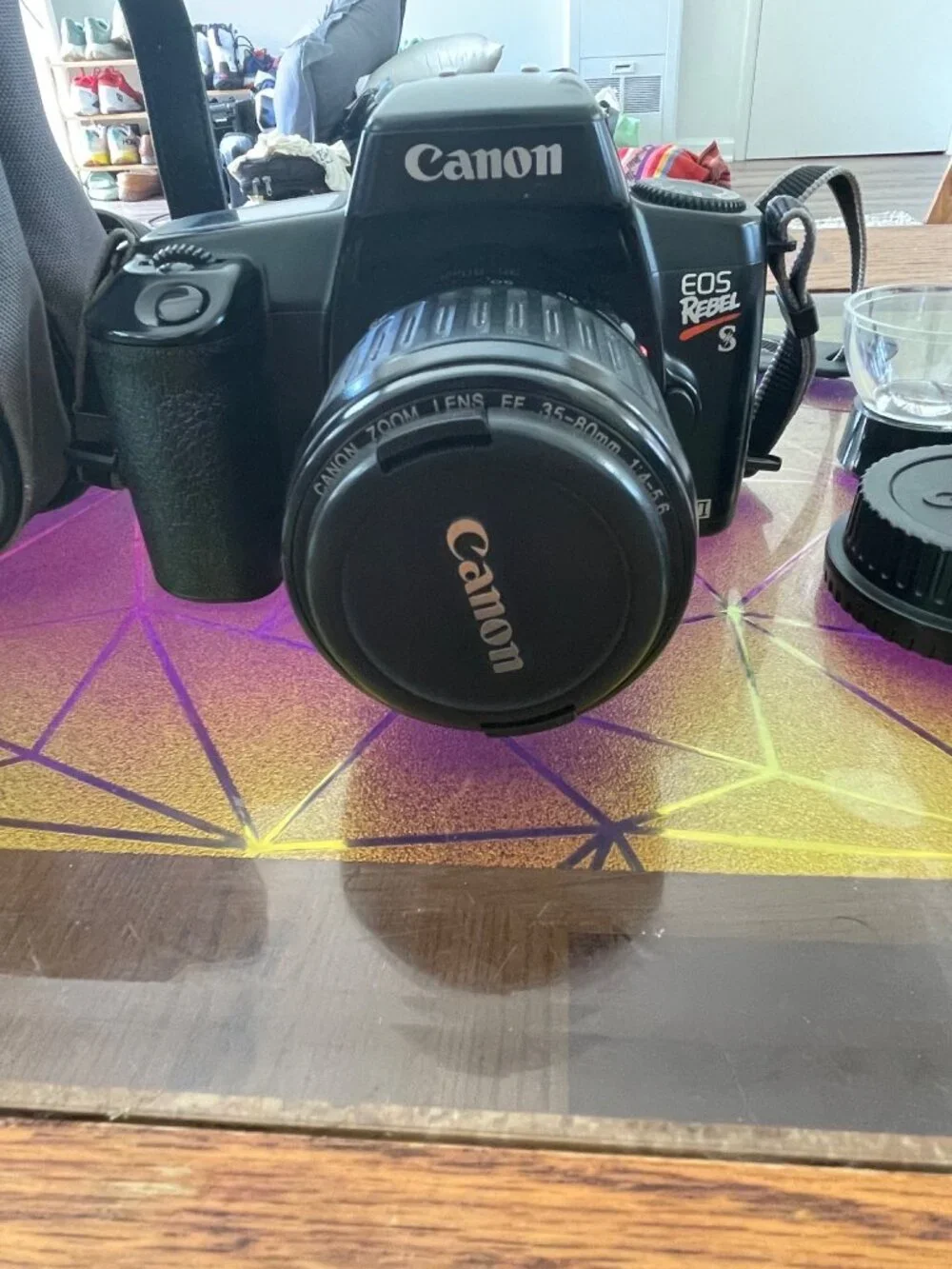 Untested Canon EOS Rebel S II 35mm Camera Bundle W/ EF 35-80mm Lens